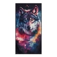 thumbnail image 2 of XYZCANDO Car Seat Towel Cover Non-Slip Car Seat Cover for Gym Beach Travel, Car Seat Cover Towel Sweatproof, Wolf Design Pattern, 2 of 11