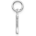 thumbnail image 2 of 14KW White Gold Diamond-cut Letter H Initial Charm, 2 of 6