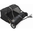 thumbnail image 1 of Bingirl 48-Inch Tow-Behind Lawn Sweeper - Large Capacity Heavy Duty Leaf & Grass Collector with Adjustable Sweeping Height and Dumping Rope, 1 of 5