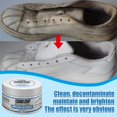 thumbnail image 2 of 100g White Shoes Cleaning Cream Multi-functional Pasty Cleaner With Wipe Stains Remover Cleansing Maintenance Of Sports Shoes, 2 of 4