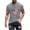 #01 Gray, variant on Atkumj Fourth of July Graphic Tees for Men Trendy Patriotic Round Neck Print T-Shirts Casual Summer Short Sleeve Independence Day Tee S