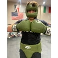 thumbnail image 6 of Authentic Series A1 Pro Boxing Gloves by Fadi Sports - Genuine Matte Cowhide Leather - Green 16 oz, 6 of 8