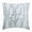 White, variant on Euro Pillow, Navy Blue Euro Shams 26x26 inch (65x65 cm), Silk Euro Pillow Cases, Nature & Floral, Ivy, Crystals, Contemporary European Pillow Shams - Navy Blue Willow