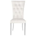 thumbnail image 5 of Kerwin 5-piece Dining Room Set White and Chrome, 5 of 10