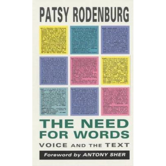 Pre-Owned Tje Need for Words : Voice and the Text (Paperback) 0413681602 9780413681607