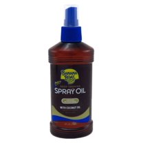 Banana Boat Deep Tanning Spray Oil 8oz Spf#0 Coconut Oil (Pack of 2)