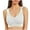 White, variant on jobturf Bras for Women Wireless Jelly Plus Size Supportive Seamless Bralettes Full Coverage Push Up Comfortable No Underwire Tshirt Bras