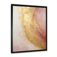 thumbnail image 5 of Designart "Desert Mirage Spiral In Gold And Pink I" Abstract Spirals Picture Framed Wall Art Living Room, 5 of 5