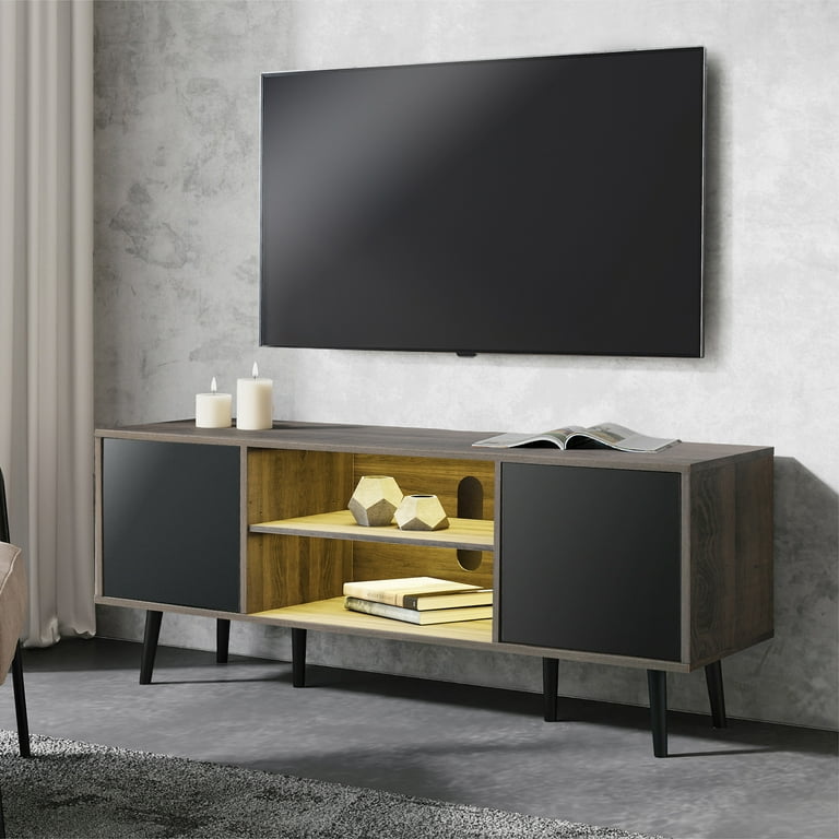 WAMPAT 60 MidCentury Modern TV Stand For 3265 Inch TV,, 41 OFF