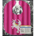 thumbnail image 2 of Caroline's Treasures BB9090BIB Unicorn Bavoir pour Bébé à Rayures Roses, 2 of 3