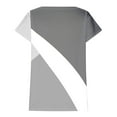 thumbnail image 5 of gakvbuo Cap Sleeve Shirts For Women Tops Crew Neck Shirts Casual Basic Tees Shirts Loose Fit Blouses Summer Tank Tops Dressy Tunic Tops, 5 of 6