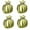 Gold, variant on Fennco Styles Harvest Pumpkin Metal Napkin Rings Set of 4 - Bronze Napkin Holders for Home Décor, Thanksgiving, Halloween, Dining Table and Special Events …