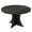 Black, variant on YYAo Dining Table, Kitchen Table, Dining Room Table,Wood Dining Table, 47.24 Inches Round Kitchen Table for 4-6,Brown