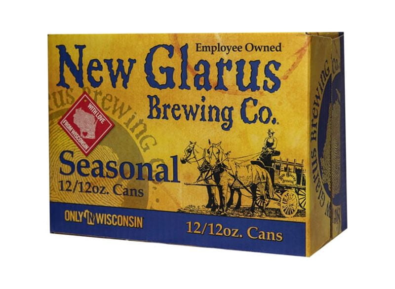 New Glarus Seasonal, 12 Pack, 12 Fl Oz Cans, Craft Seasonal