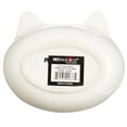 thumbnail image 3 of PetRageous Frisky Kitty 5.5 Inch 5.3 Ounce Oval Cat Saucer, White, 3 of 5