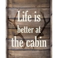 thumbnail image 3 of Kimberly, Allen 15x18 Black Modern Framed Museum Art Print Titled - Life is Better, 3 of 5