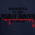 thumbnail image 3 of CafePress - Barista Zombie Hunter By Night Hoodie (Dark) - Pullover Hoodie, Classic, Comfortable Hooded Sweatshirt, 3 of 4