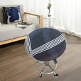 thumbnail image 4 of Thinsony Stretch Round Bar Stool Cover Elastic Barstool Chair Seat Cover Printed B, 4 of 8