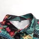thumbnail image 3 of Camisas Para Hombre Manga Larga Camisas de un solo pecho de primavera y verano para hombre, camisa informal de manga corta con solapa para playa y vacaciones al libre (Green, XL), 3 of 7