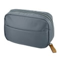 thumbnail image 1 of Bolsa de Cosméticos, Bolsa de Maquillaje de Gran Capacidad, Estuche de Cosméticos para Mujeres Gris oscuro, 1 of 1