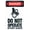 Warning Sign 2, variant on Do Not Play In Or Around Dumpster Sign 8"x12" - Prohibition Security Metal for Business Home Outdoor Indoor Road Yard Garage Street