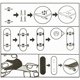 thumbnail image 3 of Mini Fingerboard Professional Fingers Skateboard Maple Wood DIY Assembly Skate Boarding Toy Christmas Gift For Children, 3 of 4