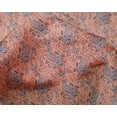 thumbnail image 4 of oneOone Silk Tabby Fabric Leaves Block Print Sewing Fabric BTY 42 Inch Wide, 4 of 4