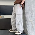 thumbnail image 4 of Cool And Stylish Loose Fit Cargo Pants For Big Boys Outdoor Adventure Breathable Long Trousers, 4 of 8