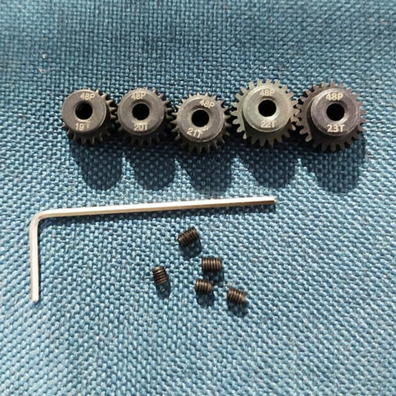 RC 48P For Traxxas 1/10 Rustler Slash 2WD Pinion Gear Set 19T 20T 21T 22T 23T