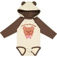 thumbnail image 3 of Inktastic I Love My Mommy- cute baby bear Boys or Girls Long Sleeve Baby Bodysuit, 3 of 5