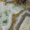 thumbnail image 4 of Creative Co-Op Round Agate Coasters, Multicolor, Set of 4, 4 of 4