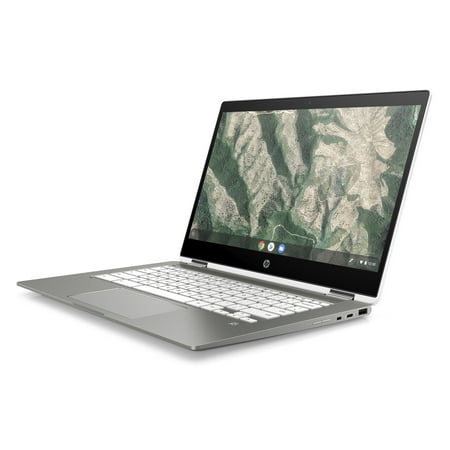 HP 14b-ca0010nr Chromebook x360 Laptop, 14.0'', Intel Celeron N4000, 4 GB LPDDR4 RAM, 32GB eMMC, Intel UHD Graphics 600, 1366 x 768 resolution, Chrome OS