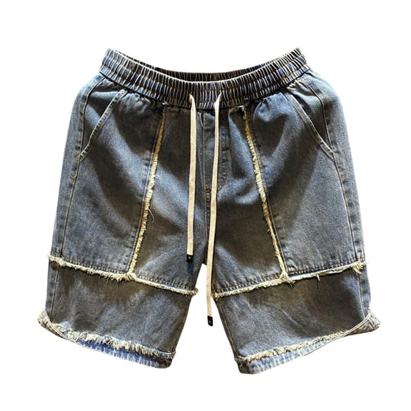 Hiking Shorts – Slim Fit Outdoor Shorts Men Men's Summer Casual Style Denim Shorts Lightweight Shorts For Outdoor Activities