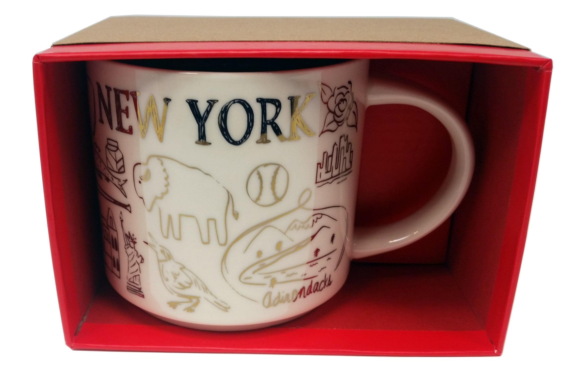 Starbucks Mug Been There New York State Holiday 2018 14 Oz - Walmart.com