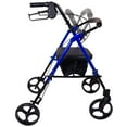 thumbnail image 2 of ProBasics RLAA8BL Probasics Height Adjustable Rollator with 8 in. Wheels, Blue, 2 of 6