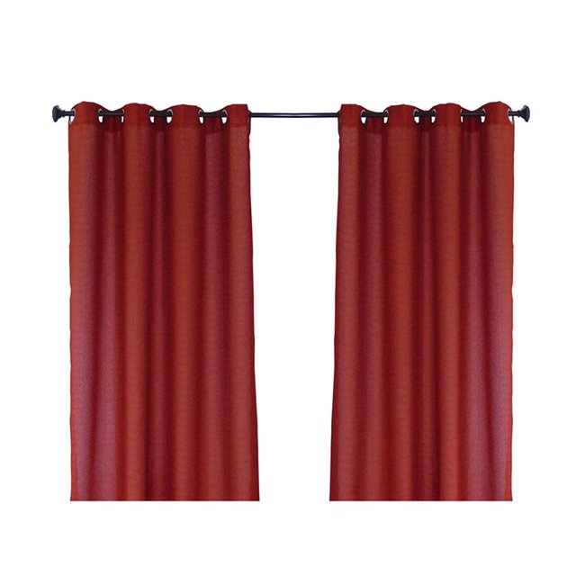 Cortina Deco 135 x 220 cm Room Darkening Marrón Liso