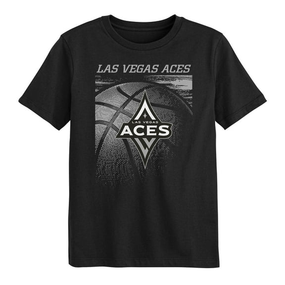 Preschool Black Las Vegas Aces Big Ball T-Shirt