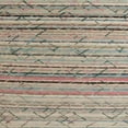 thumbnail image 1 of Ahgly Company Machine Washable Indoor Square Abstract Dark Almond Brown Area Rugs, 5' Square, 1 of 7