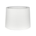 thumbnail image 1 of Pantalla Melloway Small 23x25x19 cm con aro Uno, blanca, 1 of 6
