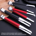 thumbnail image 4 of Wosthever Pinza para barbacoa Pinzas para alimentos de alta temperatura Pinzas antiadherentes para bistec engrosado Herramienta de cocina Type3 NO3, 4 of 6