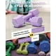 thumbnail image 5 of Juego de mancuernas ajustables 4 en 1 Fragraim de 10 libras, color morado, 5 of 6