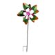 thumbnail image 2 of Molino de viento para césped, decoración artística con estaca de hierro, escultura de viento de 360 grados, molino de para césped, patio, balcón Estilo B, 2 of 9