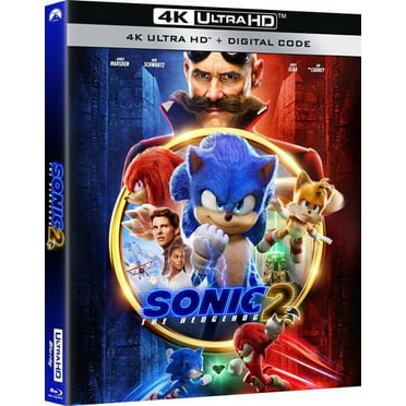Sonic the Hedgehog 2 (4K Ultra HD   Digital Copy)