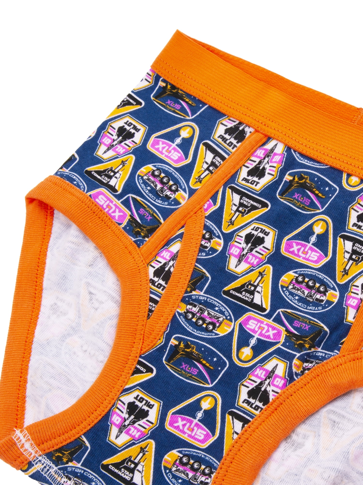 Toy Story Lightyear, Boys Underwear, 5 Pack Briefs Sizes 4-6 
