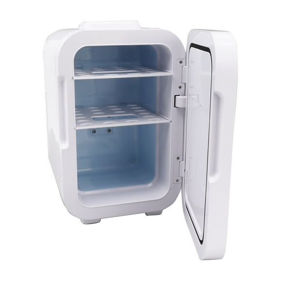 Mini Refrigerator Small Dormitory Fo Cosmetics Student 8L Fridge Drinks Fruit Compact Mini Fridge Cooler Fridge Refrigerated Led Car Fridge Home Mini Fridge Outdoor Refrigerators