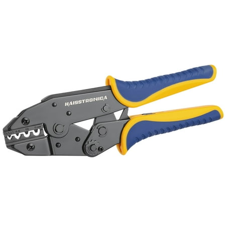 

haisstronica Crimping Tool for Non-Insulated Terminal AWG 22-6 Ratchet Wire Crimper Tool Wire Terminal Crimper HS-7327