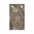 thumbnail image 1 of Hearts Hanging Pocket Organizer, Animal Skin Leopard Print Along Mandala Style Ornaments Rhythmic Pattern, Printed Polyester Storage Bag with Pockets, 9" x 27", Cocoa Pastel Green Tan, 1 of 2