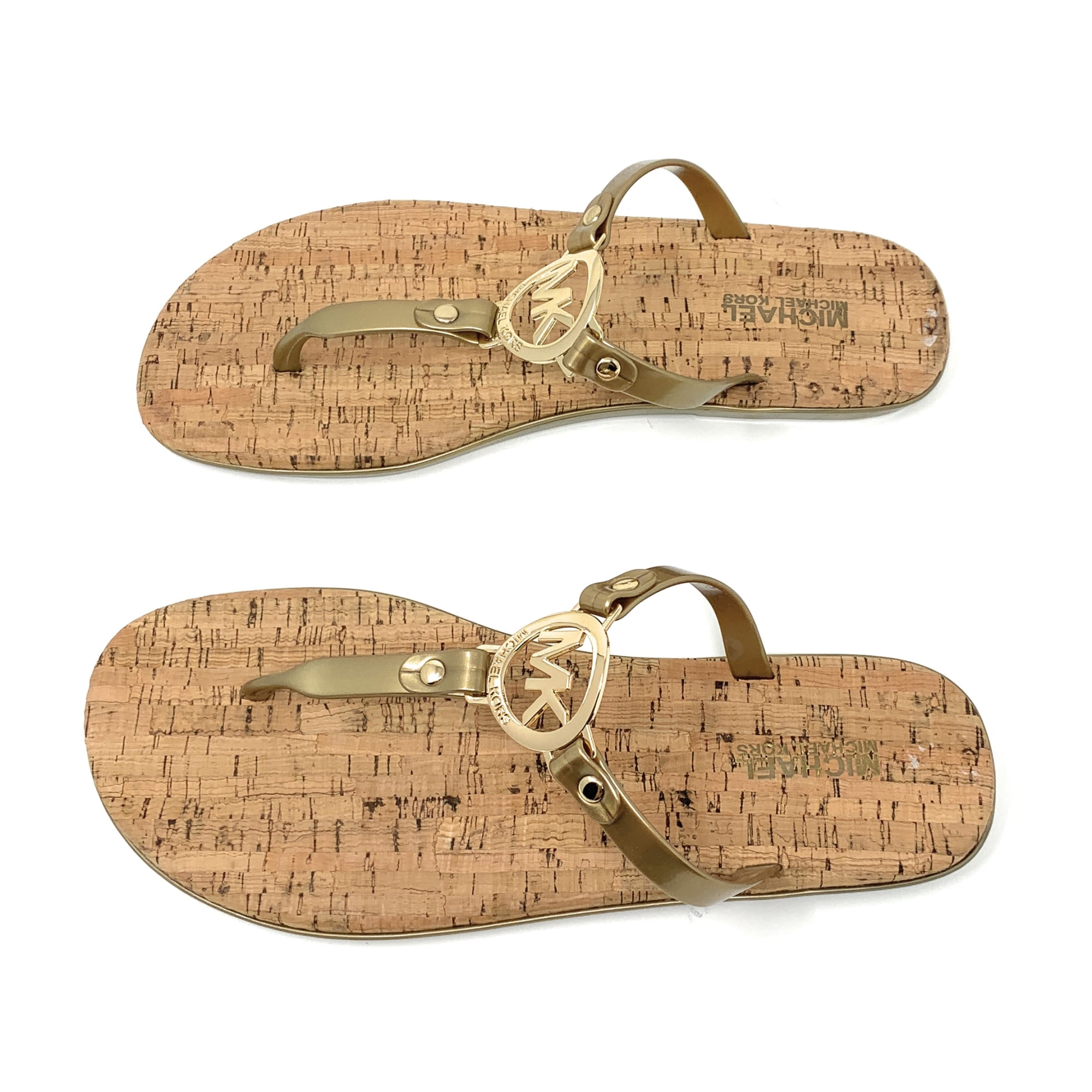 MICHAEL Michael Kors Gold Sandals  FREE SHIPPING  Shoes  Zapposcom