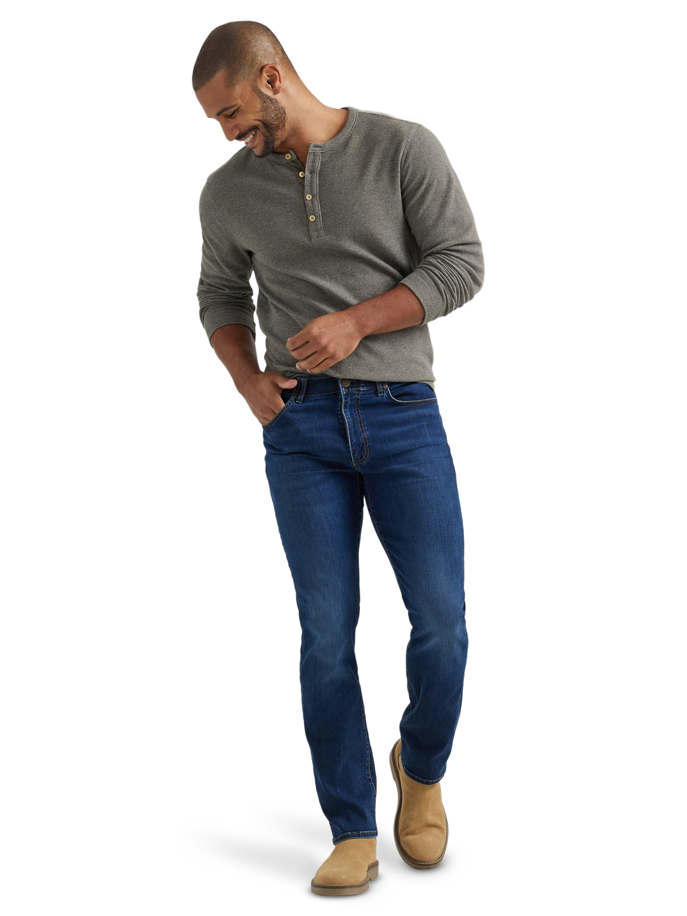 Lee® Men's Extreme Motion Regular Straight Jean with Flex Waistband