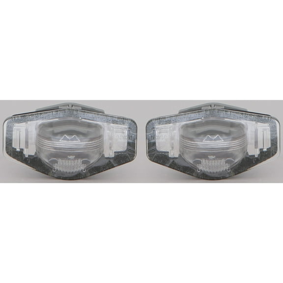 For Honda Pilot License Lamp Assembly 2003 04 05 06 07 2008 Pair Driver and Passenger Side CAPA Certified For HO2870104 | 34100-S84-A01